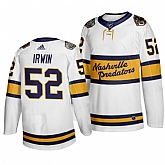 Predators 52 Matt Irwin White 2020 Winter Classic Adidas Jersey Dzhi,baseball caps,new era cap wholesale,wholesale hats